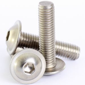 Socket Button Screws With Flange M8 A2