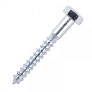 Coach Screw M10 x 60mm BZP (each)