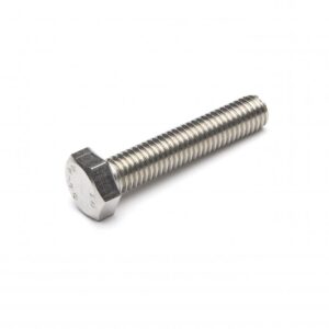 Hex Set Screw M3 X 20mm A4 Stainless DIN 933 (each)
