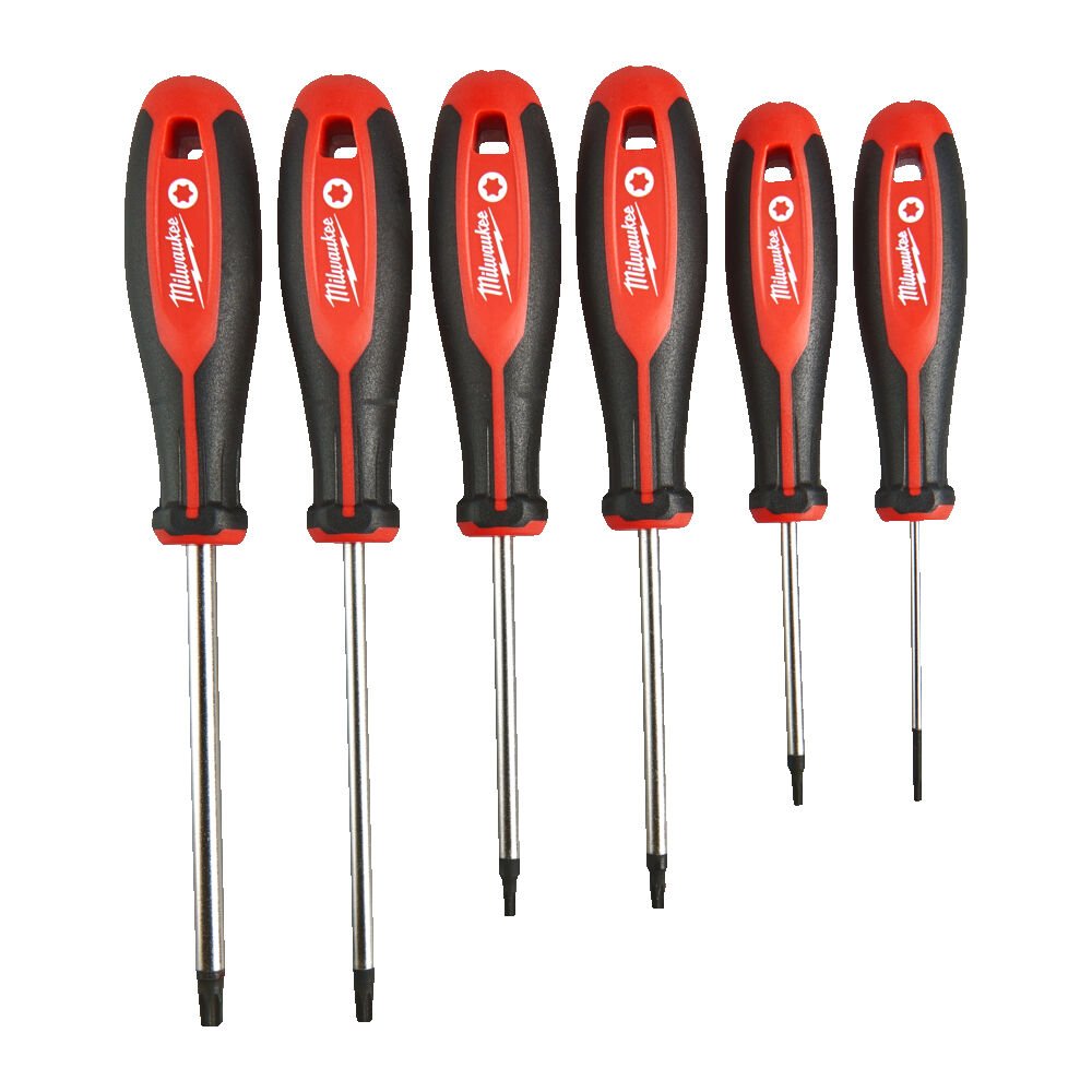 Milwaukee 4932471809 6pc Tri-Lobe Torx Screwdriver Set - Image 2